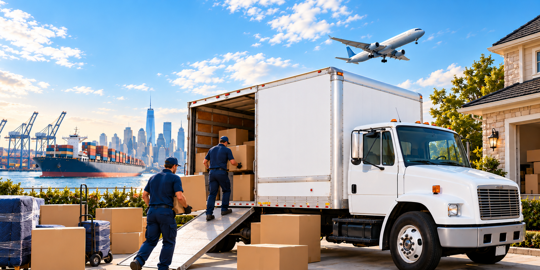 one way america - global mobility - house move - relocation